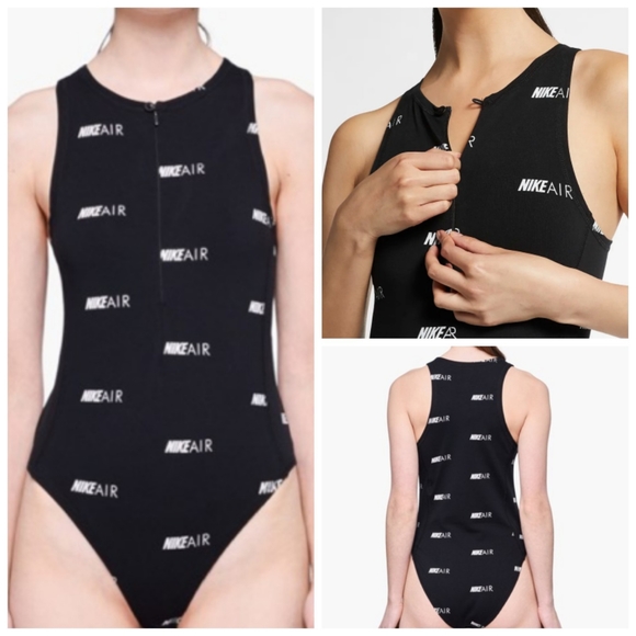 nike zip bodysuit
